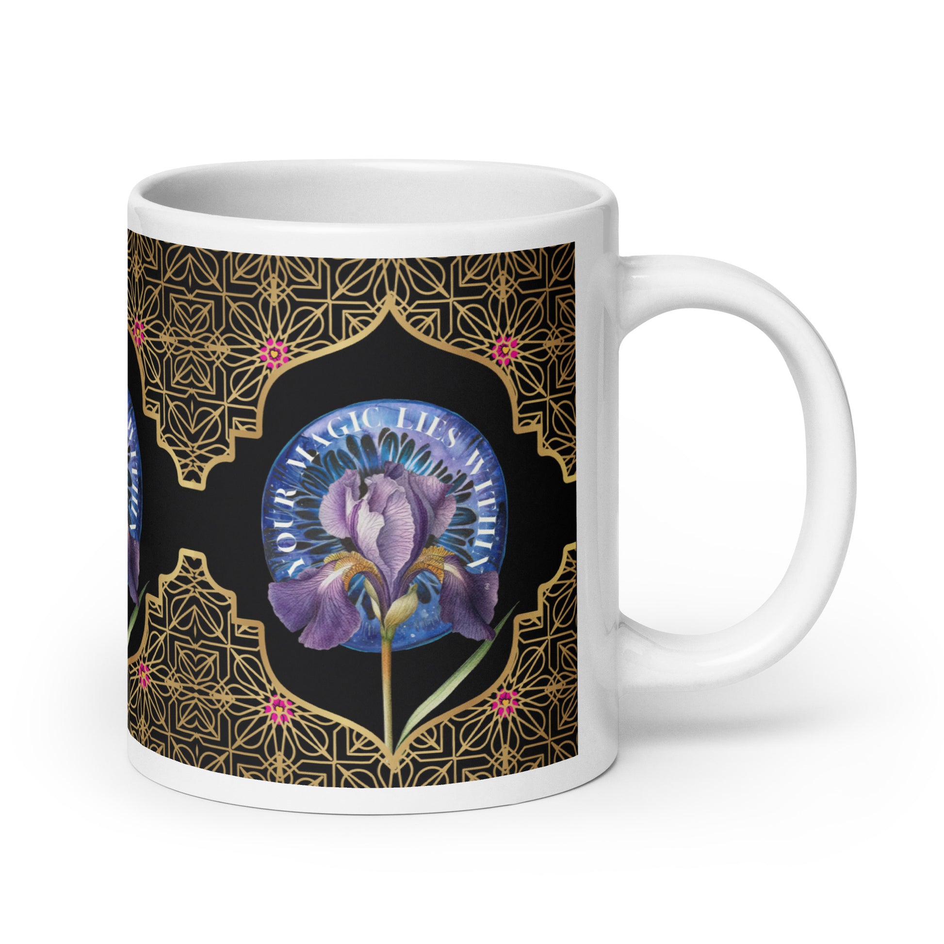 Your MAGIC lies within® Iris Eye - Mug - Darlin Primrose