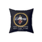 Be a LIGHT to someone's DARK- Square Pillow- Darlin Primrose