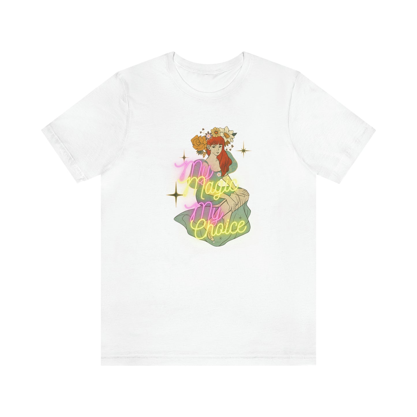 My Magic, My Choice-Goddess-Unisex Short Sleeve Tee-Darlin Primrose™