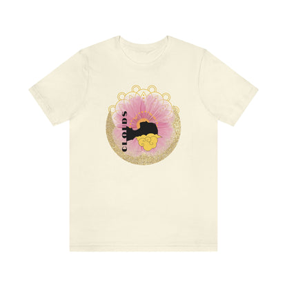 Keep your head in the CLOUDS-Unisex Jersey Short Sleeve Tee- Darlin Primrose™