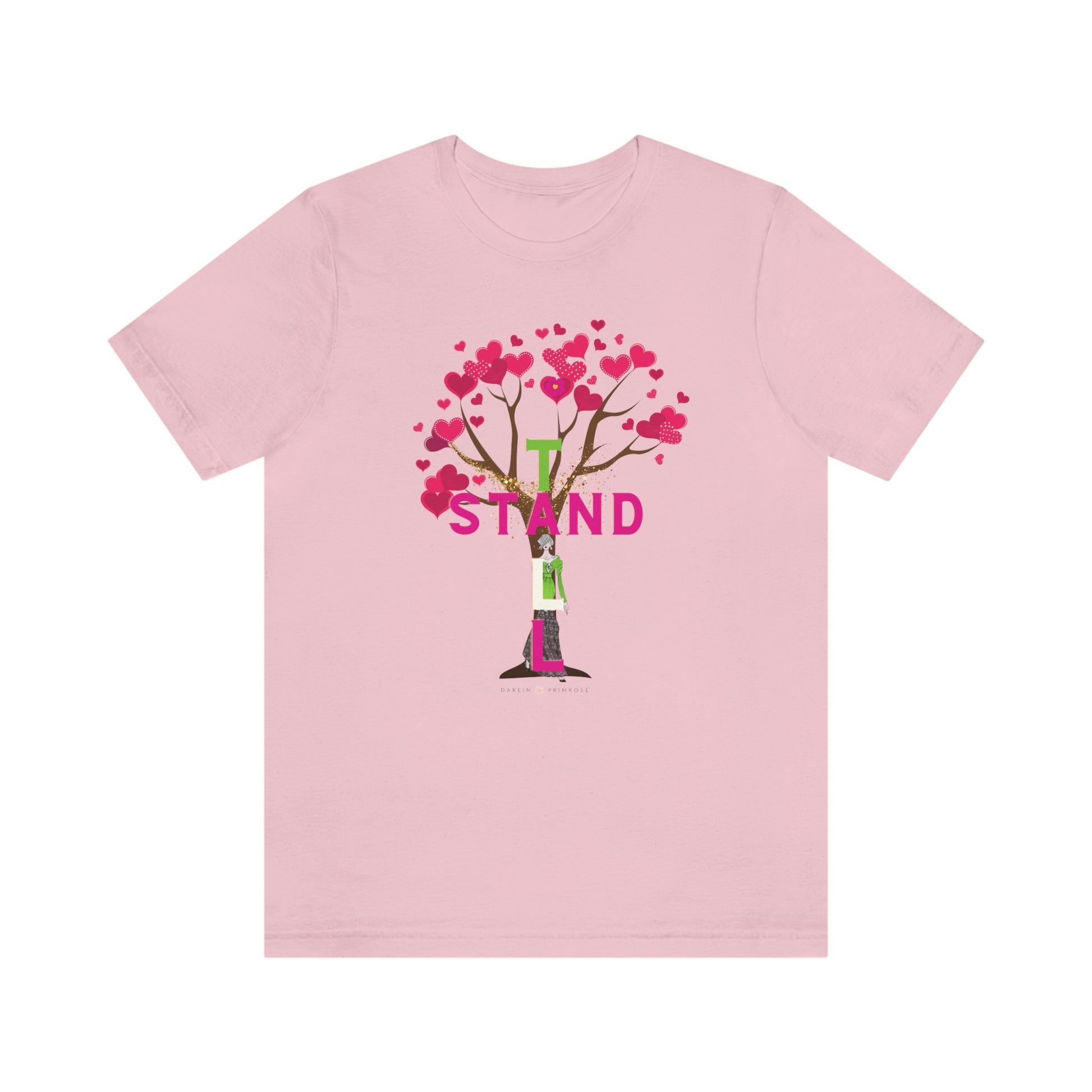 Stand TALL-Unisex Jersey Short Sleeve Tee - Darlin Primrose