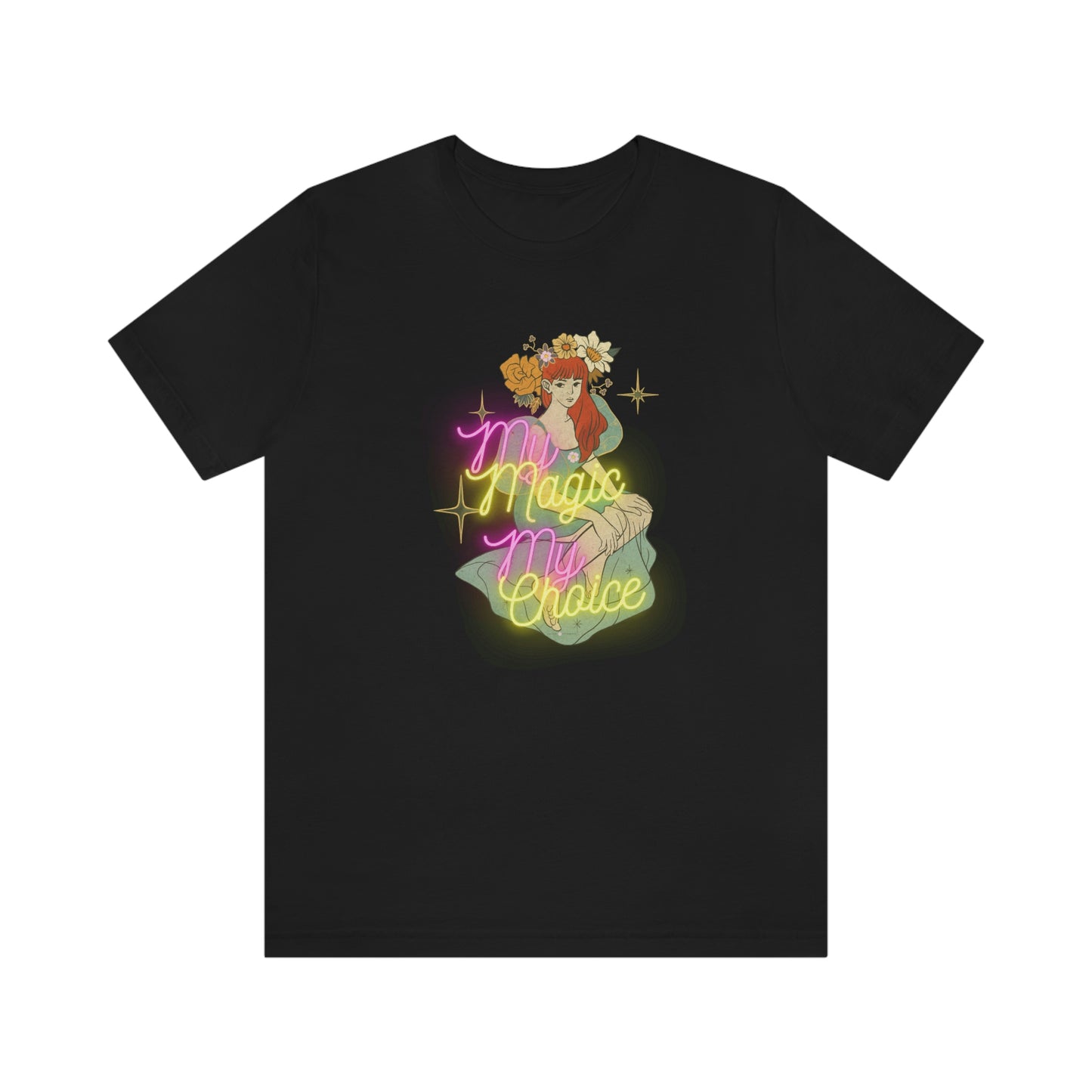 My Magic, My Choice-Goddess-Unisex Short Sleeve Tee-Darlin Primrose™