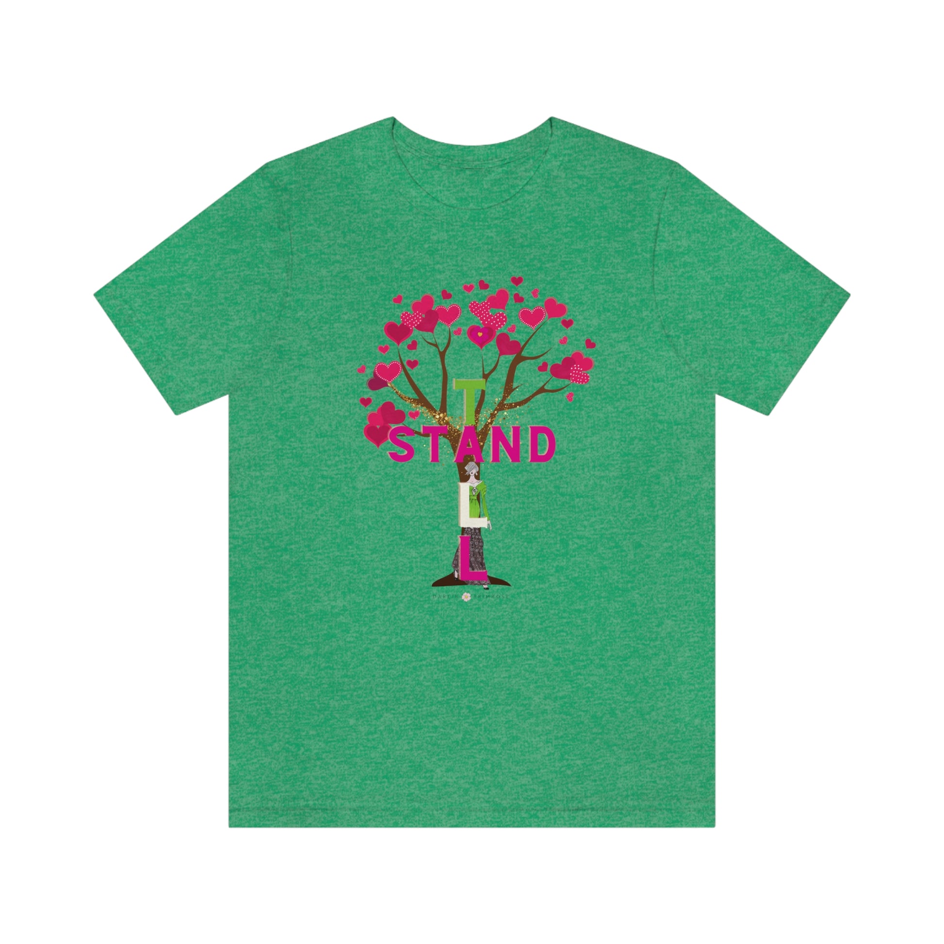 Stand TALL-Unisex Jersey Short Sleeve Tee - Darlin Primrose