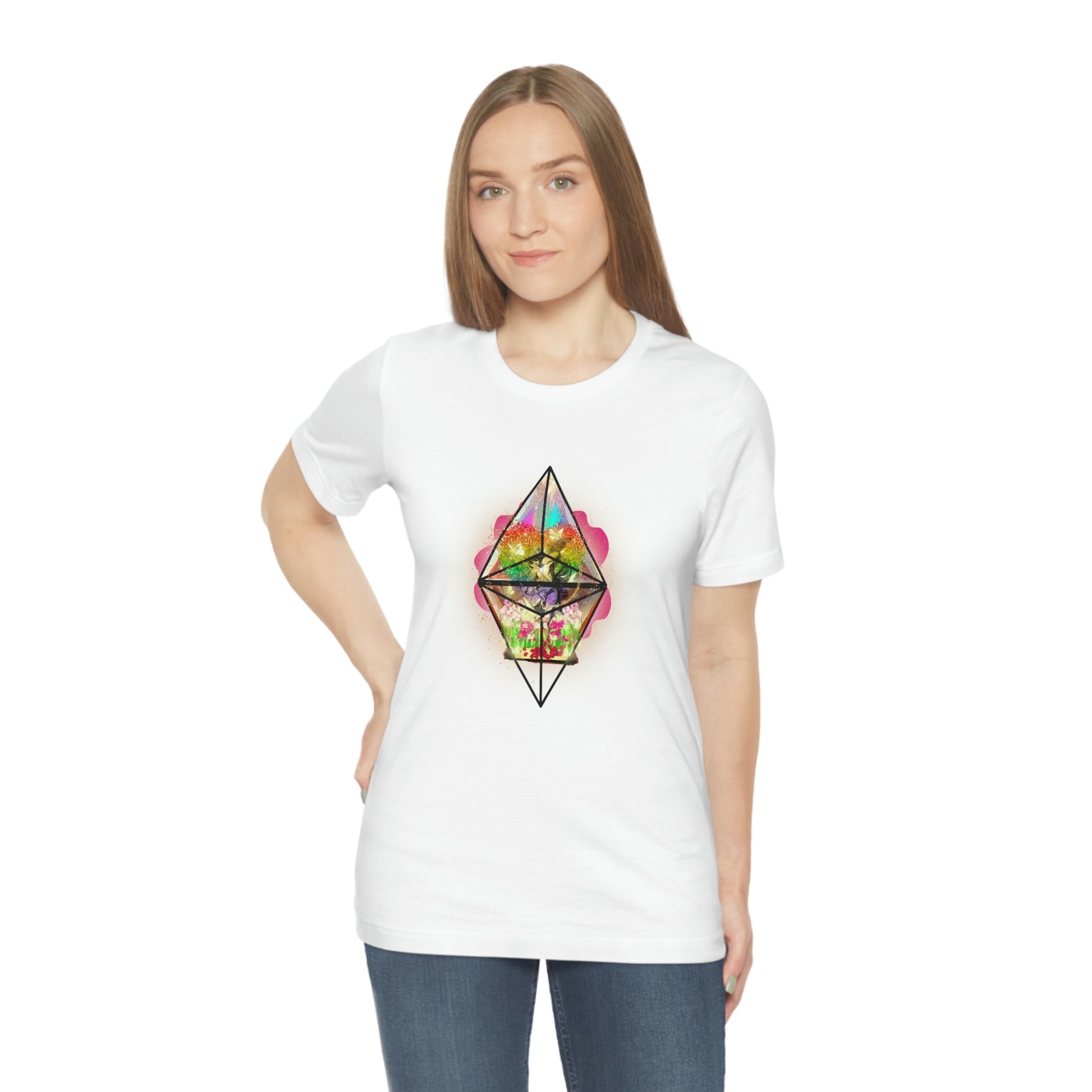 Let your garden grown Unisex Jersey Short Sleeve Tee - Darlin Primrose