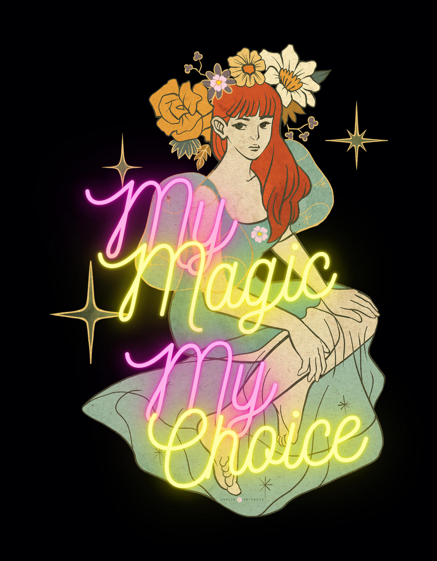 My Magic, My Choice-Goddess-Unisex Short Sleeve Tee-Darlin Primrose™