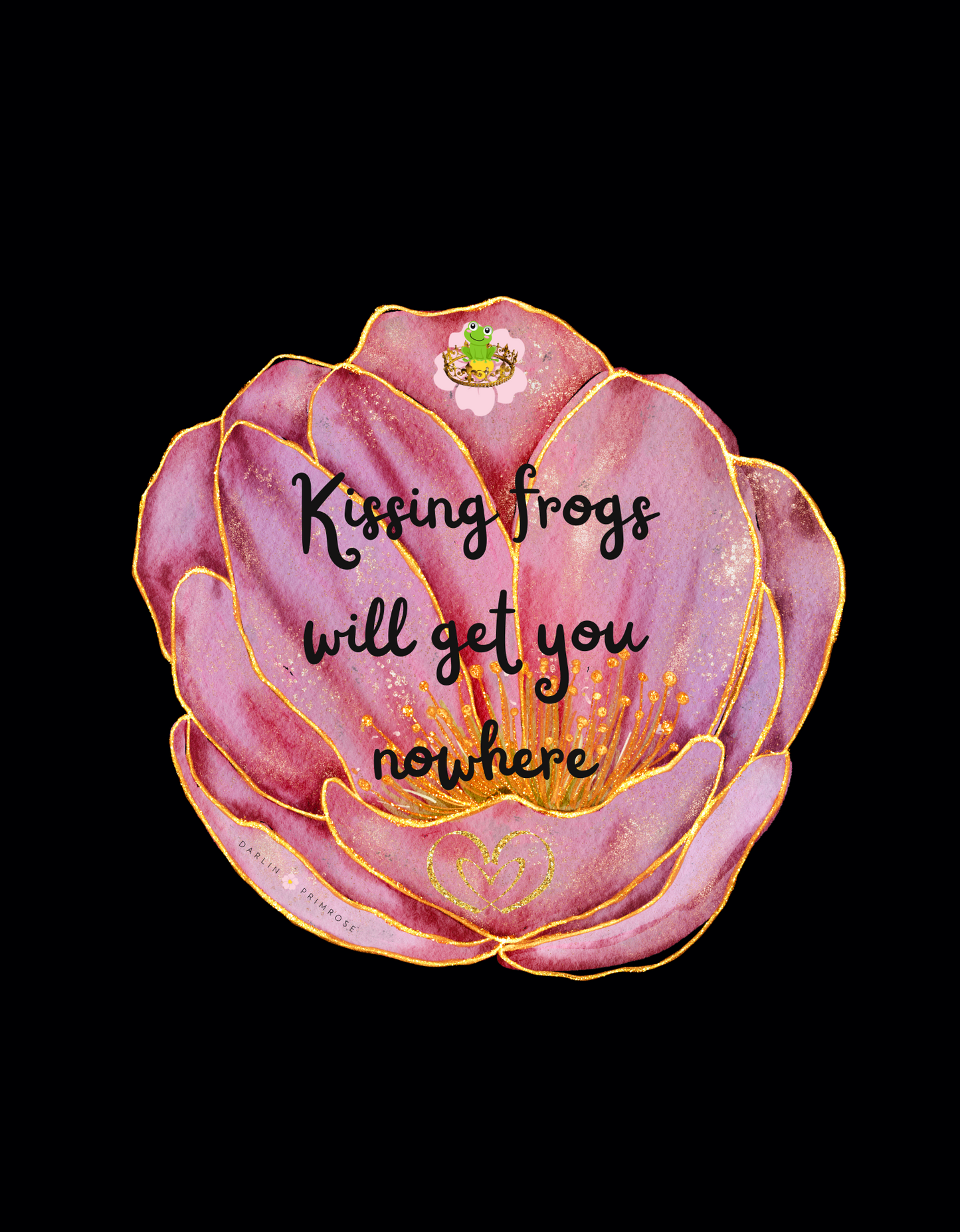 Kissing Frogs-Unisex Jersey Short Sleeve Tee - Darlin Primrose