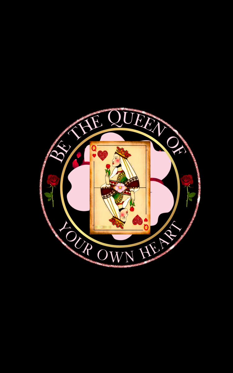 Be the QUEEN of your own HEART-Unisex Jersey Short Sleeve Tee-Darlin Primrose™