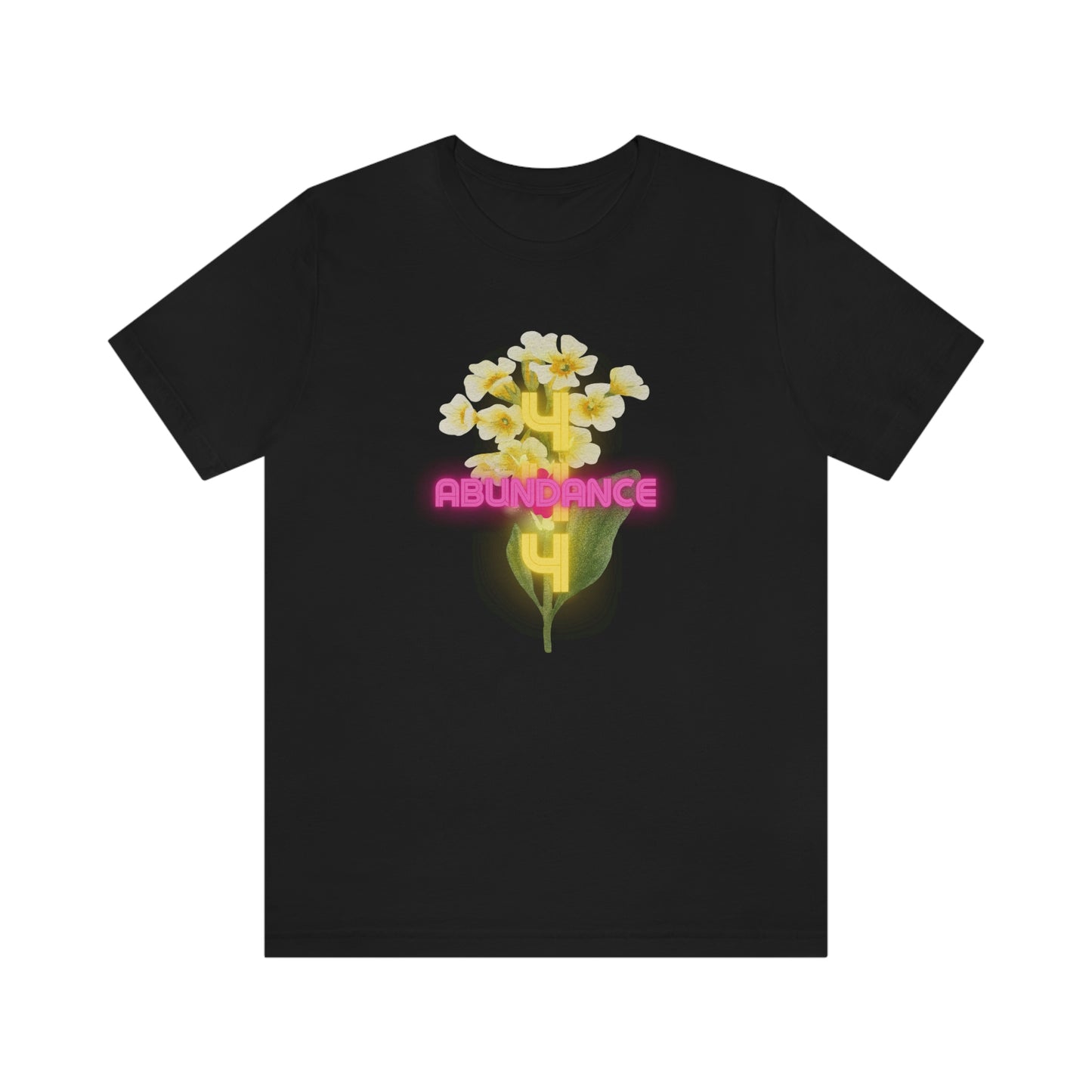 Abundance 444™ Primrose Unisex Jersey Short Sleeve Tee - Darlin Primrose™