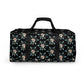 Layback Snowflake Print Duffle Bag-Darlin Primrose™