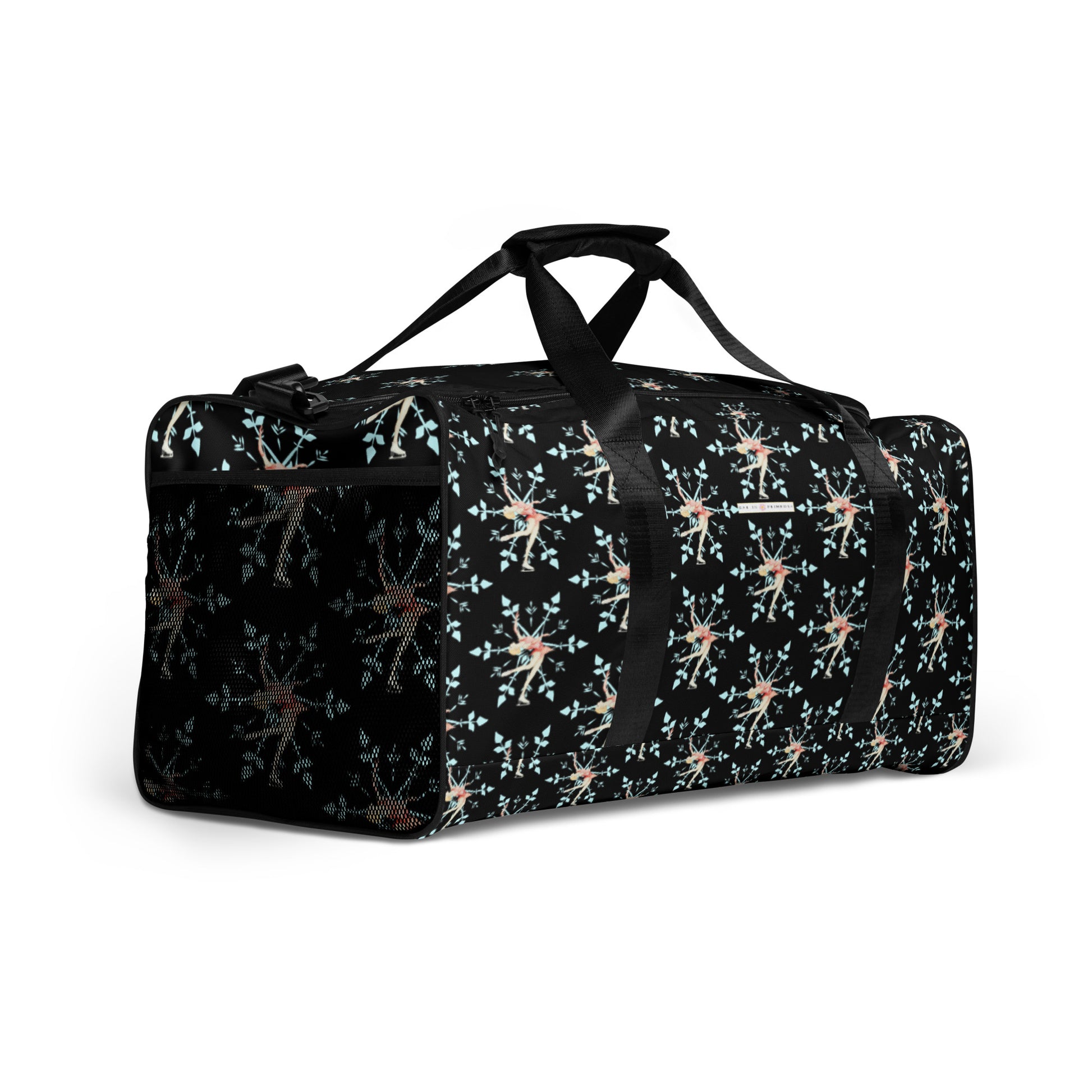 Magical Layback Snowflake Print Duffle bag - Darlin Primrose™