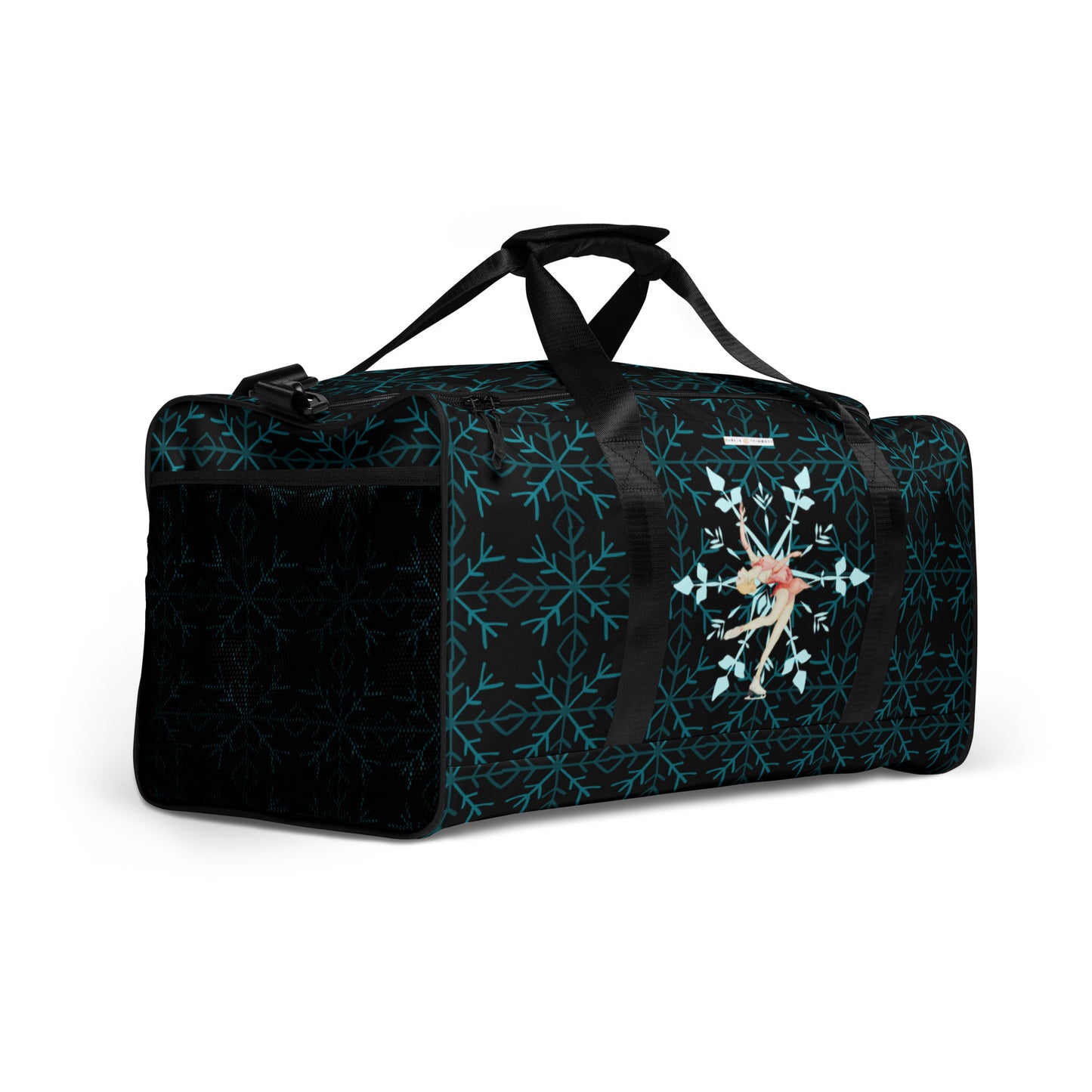 Magical Layback Snowflake Teal Duffle bag - Darlin Primrose™