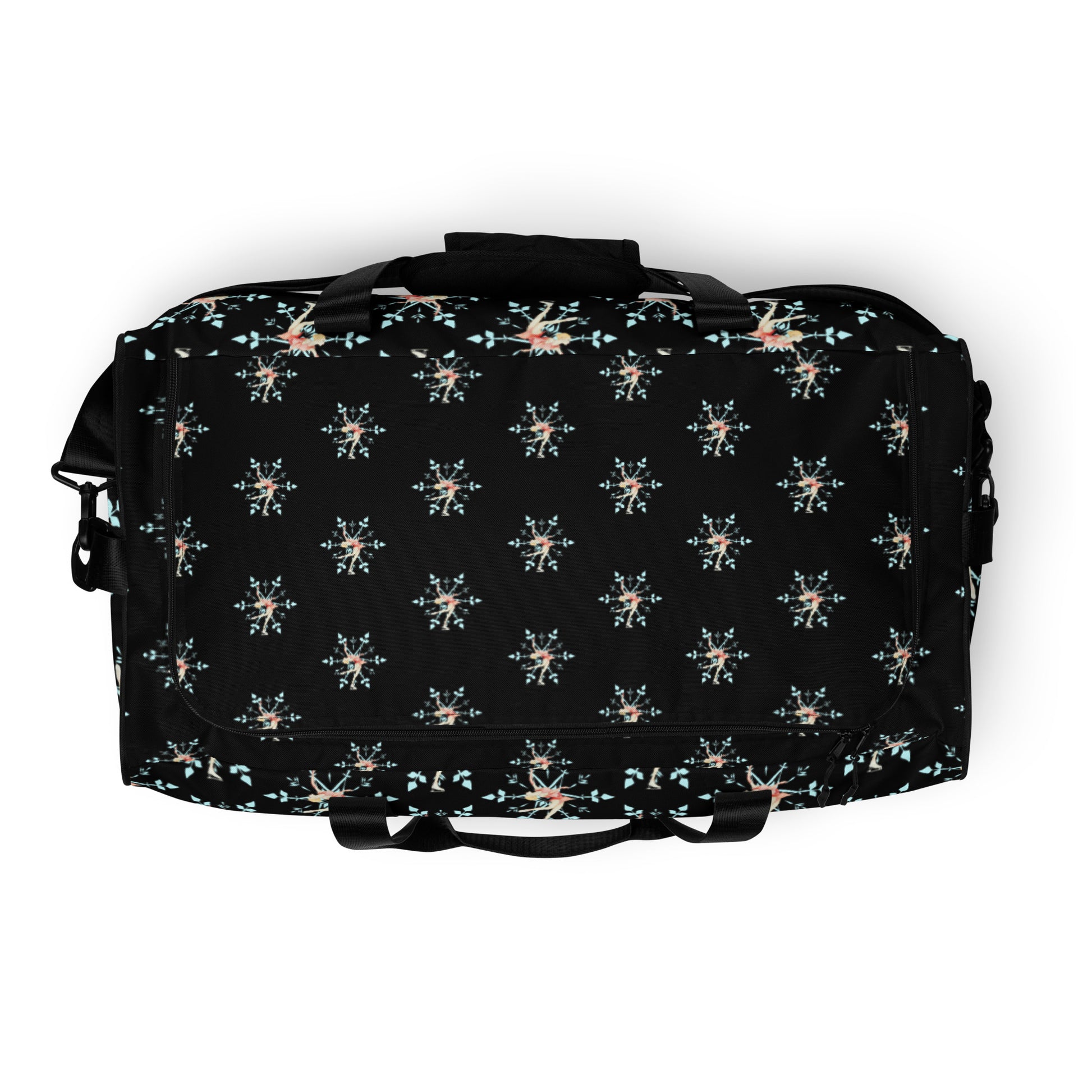 Magical Layback Snowflake Print Duffle bag - Darlin Primrose™