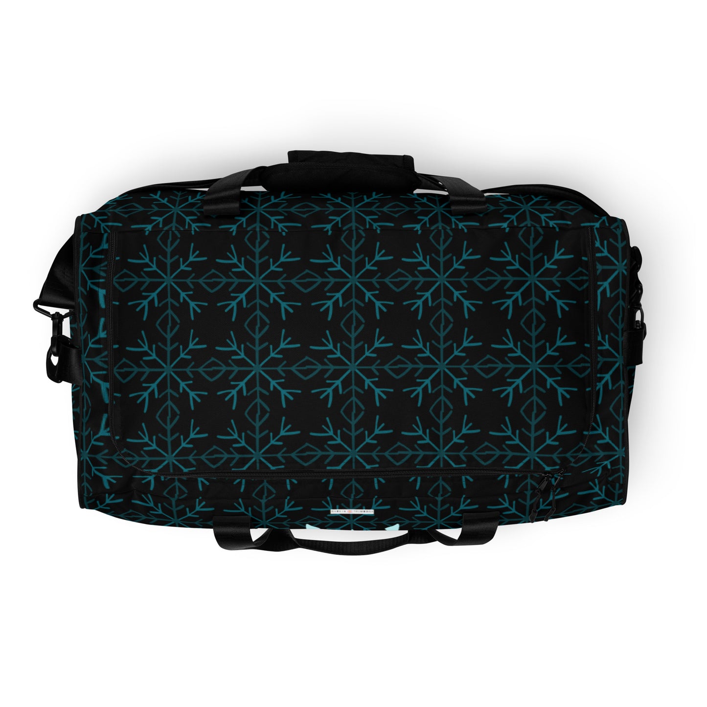 Magical Layback Snowflake Teal Duffle bag - Darlin Primrose™