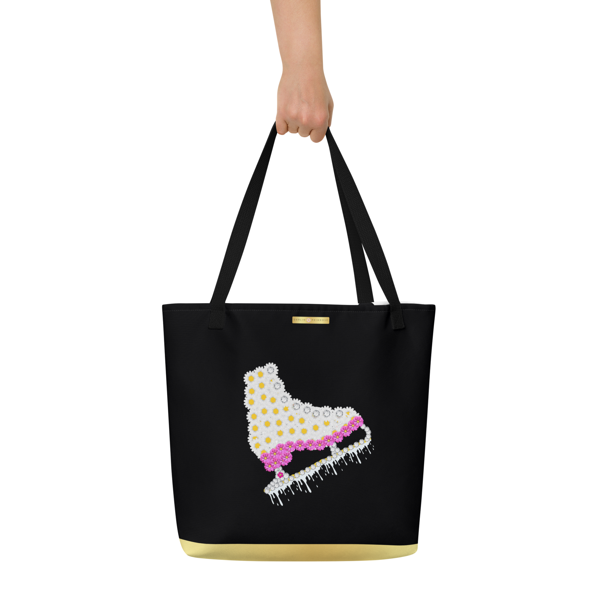 Your SKATE was the icing on the CAKE-Large Tote Bag-Darlin Primrose™