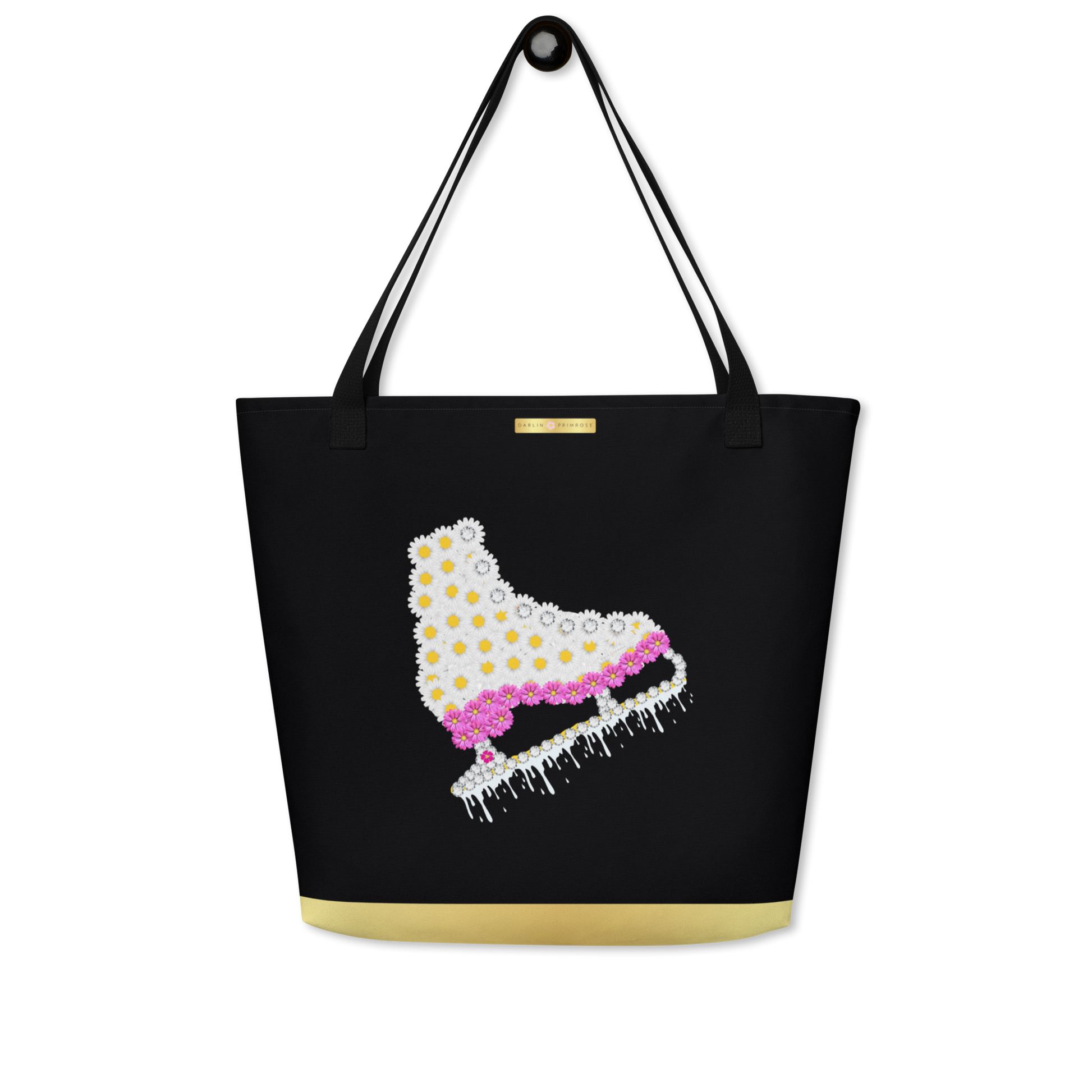 Your SKATE was the icing on the CAKE-Large Tote Bag-Darlin Primrose™