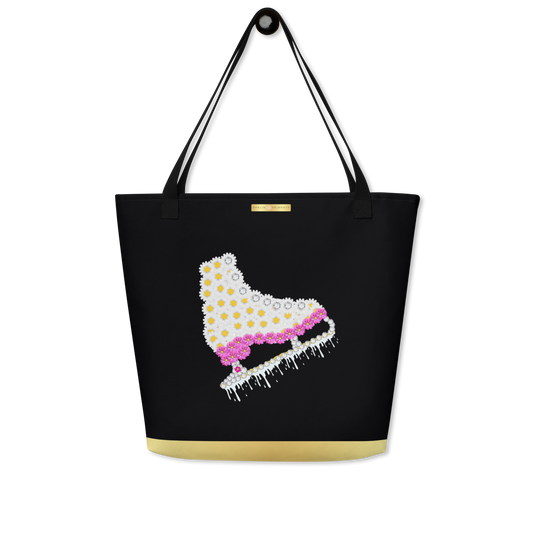 Your SKATE was the icing on the CAKE-Large Tote Bag-Darlin Primrose™