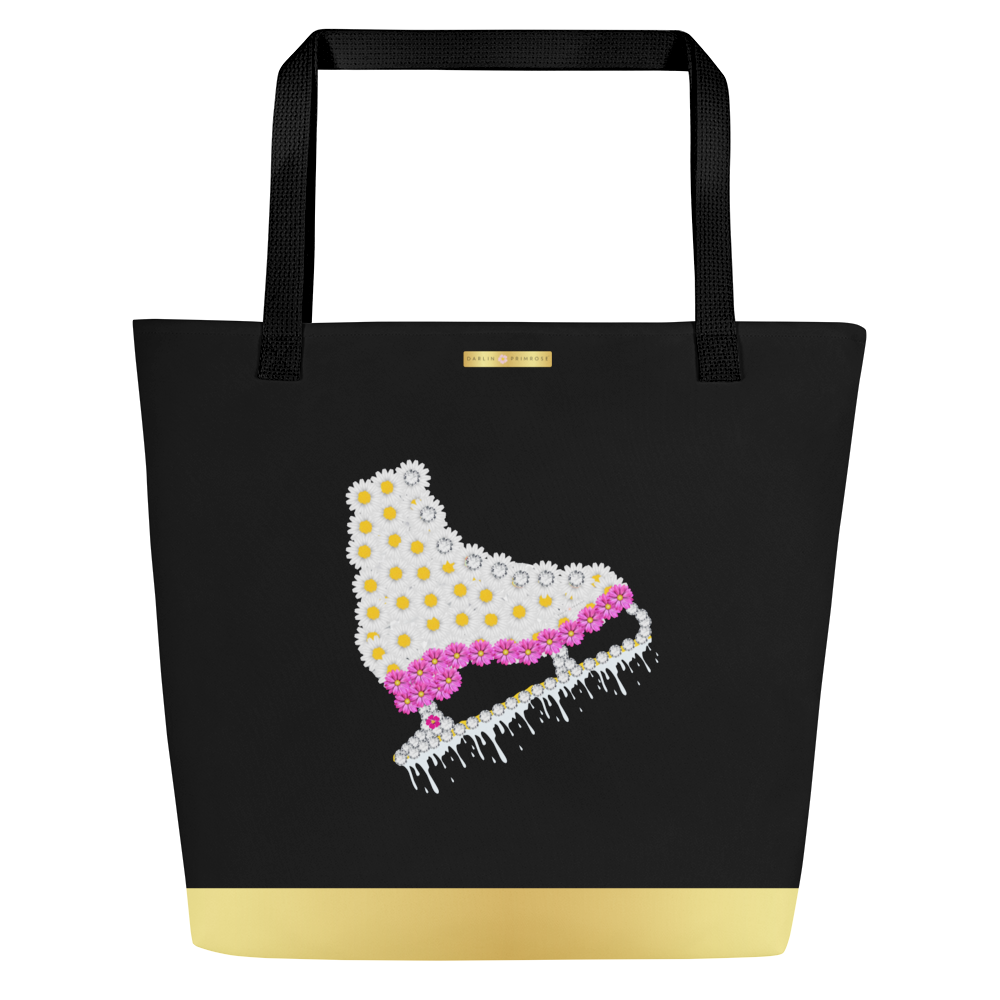 Your SKATE was the icing on the CAKE-Large Tote Bag-Darlin Primrose™