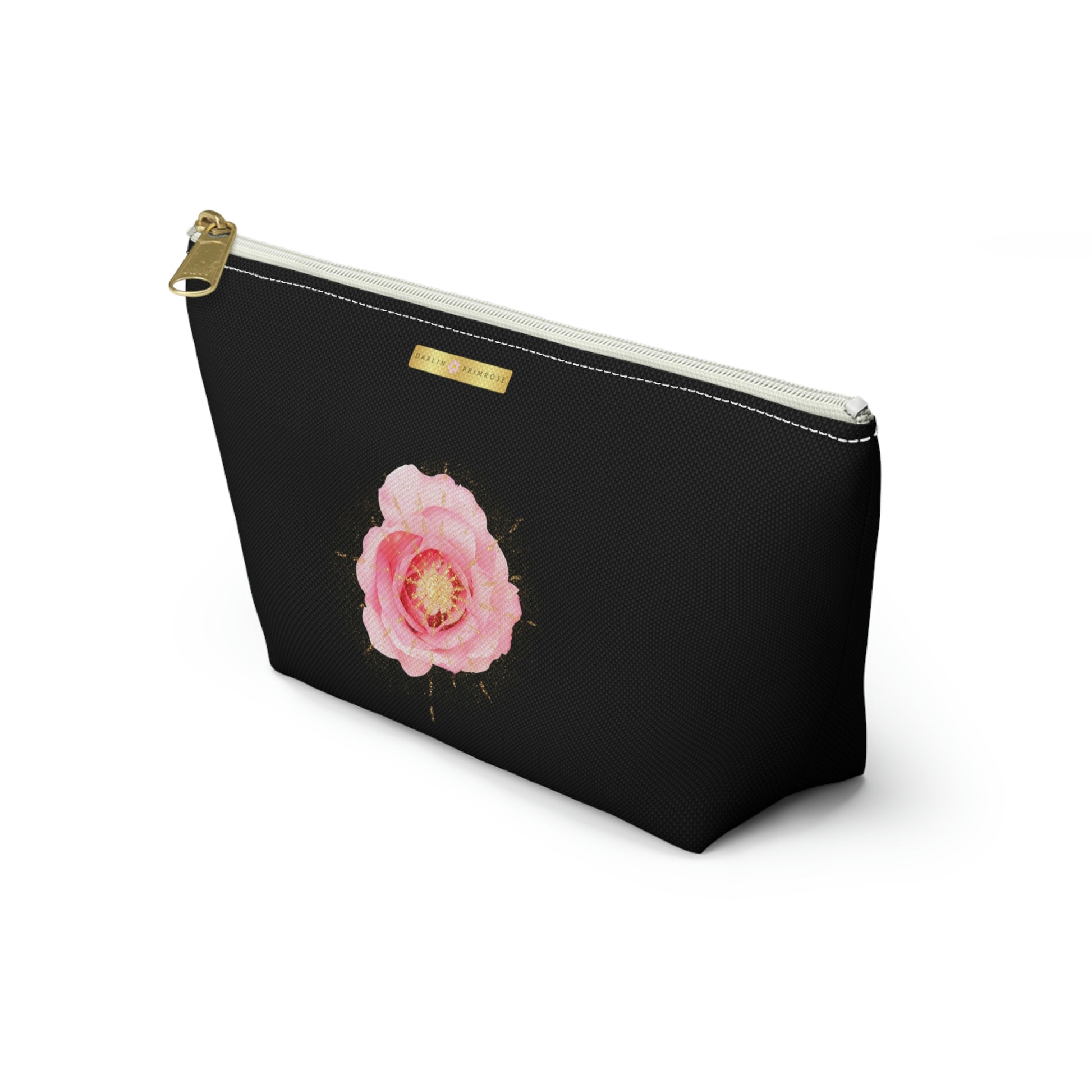 Radiant Rose- Accessory Pouch w T-bottom - Darlin Primrose