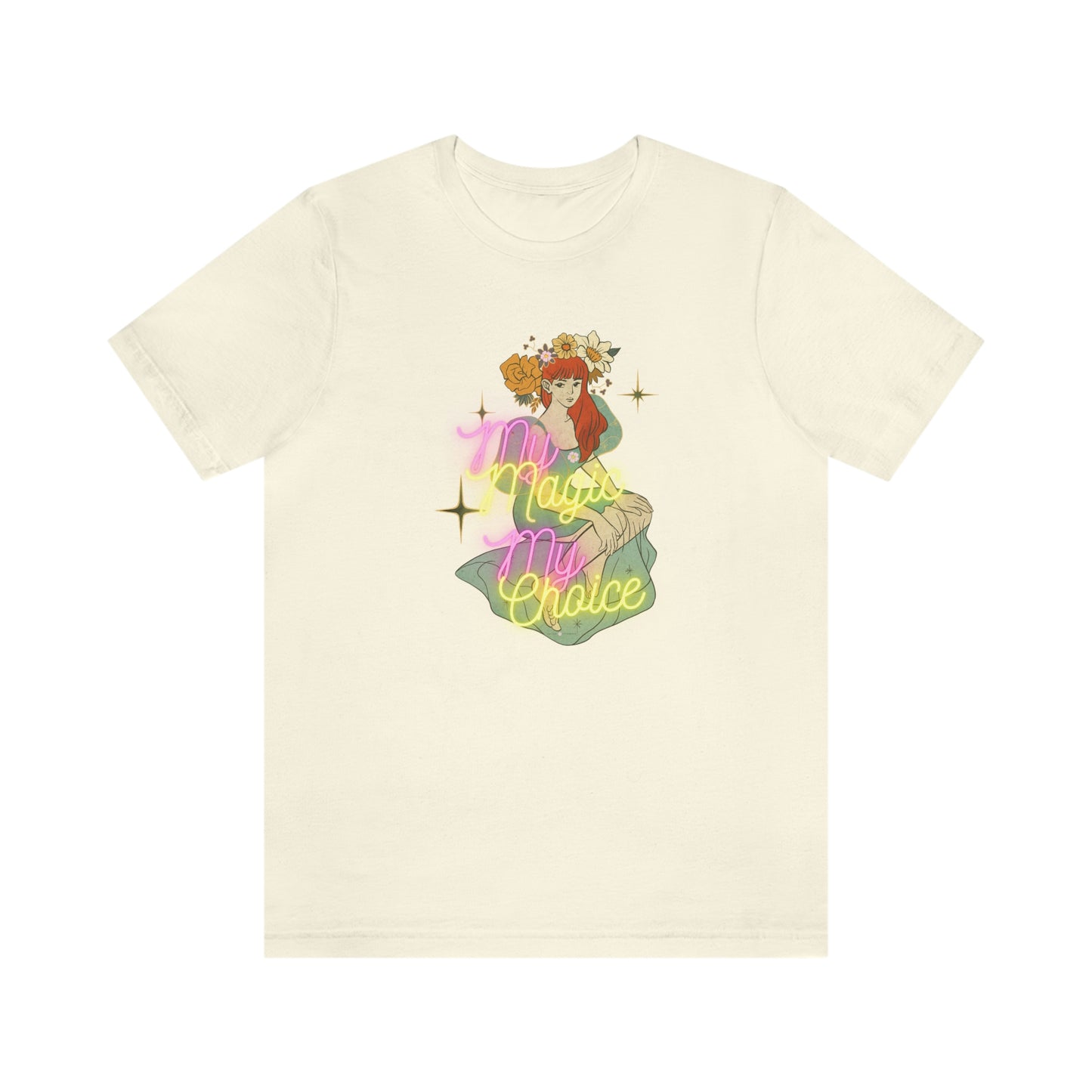 My Magic, My Choice-Goddess-Unisex Short Sleeve Tee-Darlin Primrose™