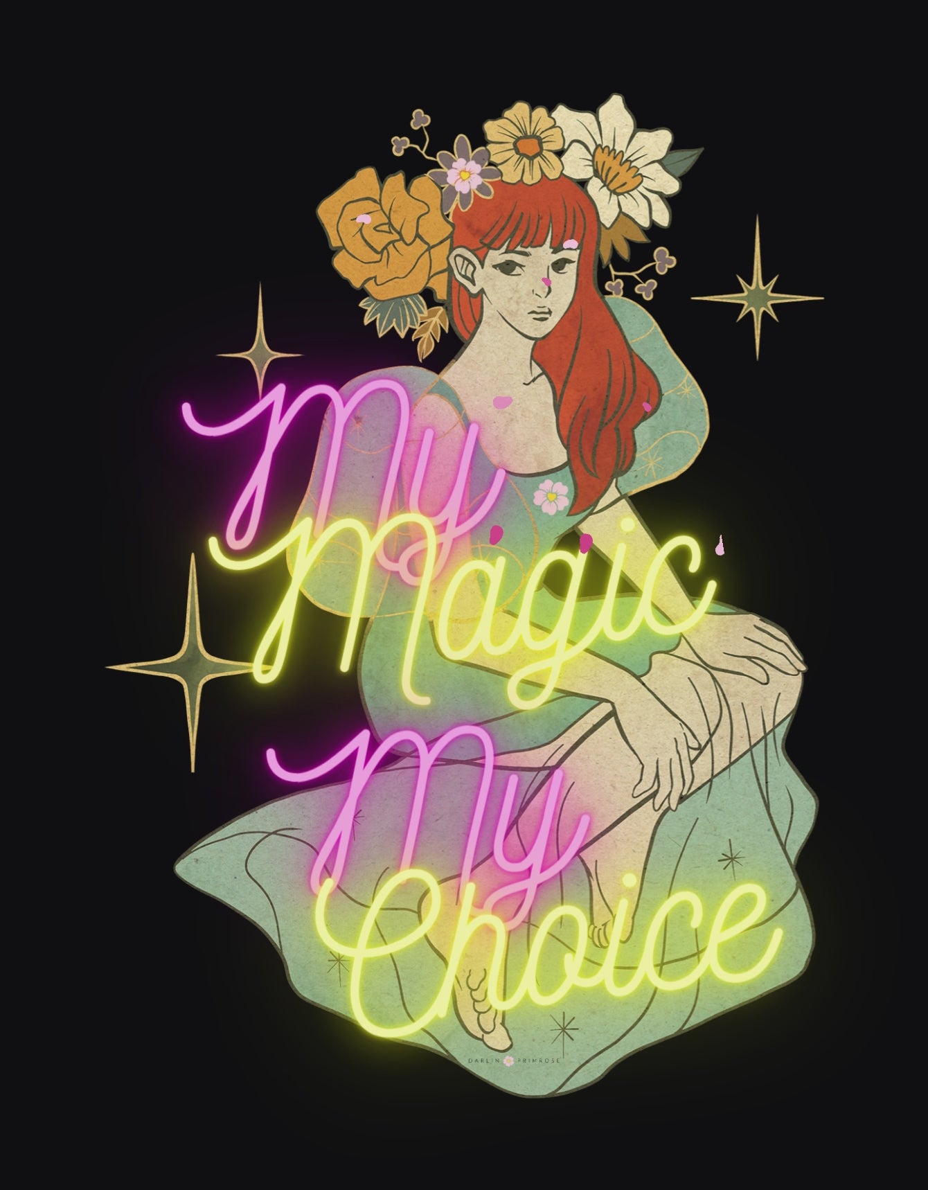 My Magic, My Choice-Goddess-Unisex Short Sleeve Tee VIDEO-Darlin Primrose™