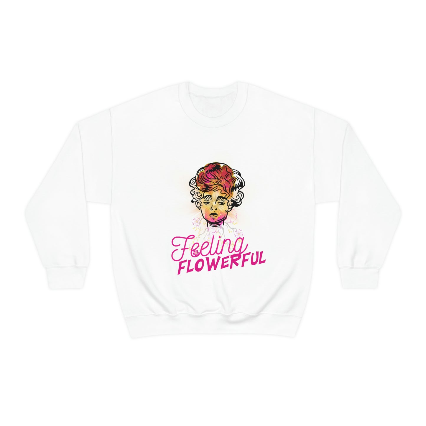 Feeling Flowerful-Unisex Crewneck Sweatshirt- Darlin Primrose™