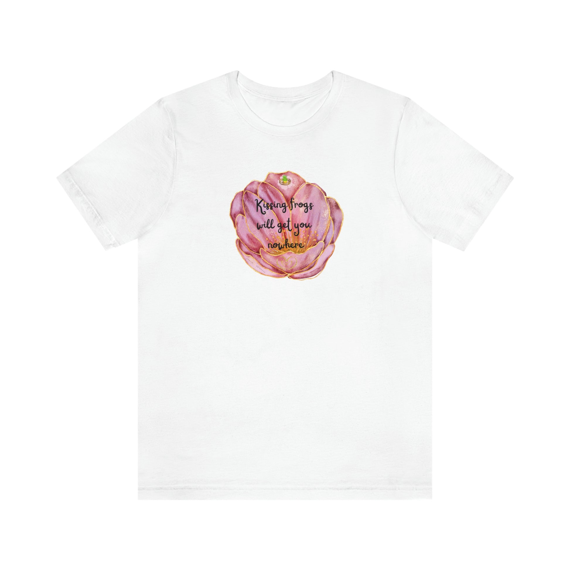 Kissing Frogs-Unisex Jersey Short Sleeve Tee-Darlin Primrose™