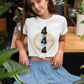 Abundance 444™ Vertical Abundance Straight Up-Unisex Jersey Short Sleeve Tee - Darlin Primrose