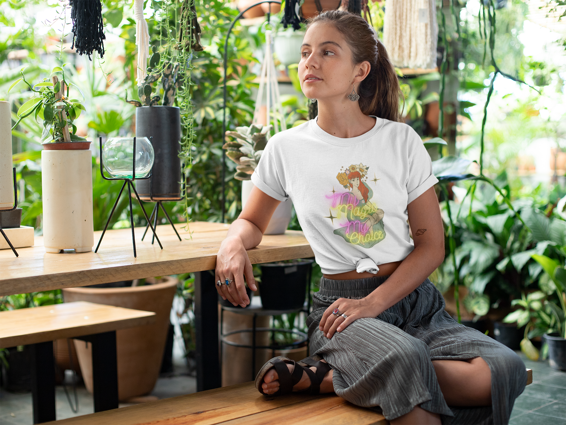 My Magic, My Choice-Goddess-Unisex Short Sleeve Tee-Darlin Primrose™