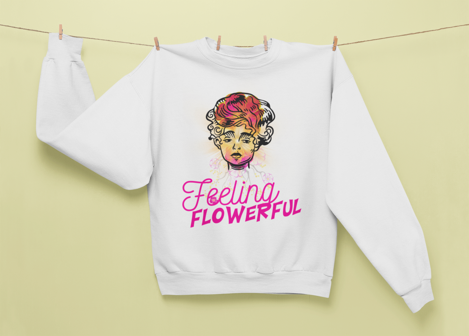 Feeling Flowerful-Unisex Crewneck Sweatshirt- Darlin Primrose™