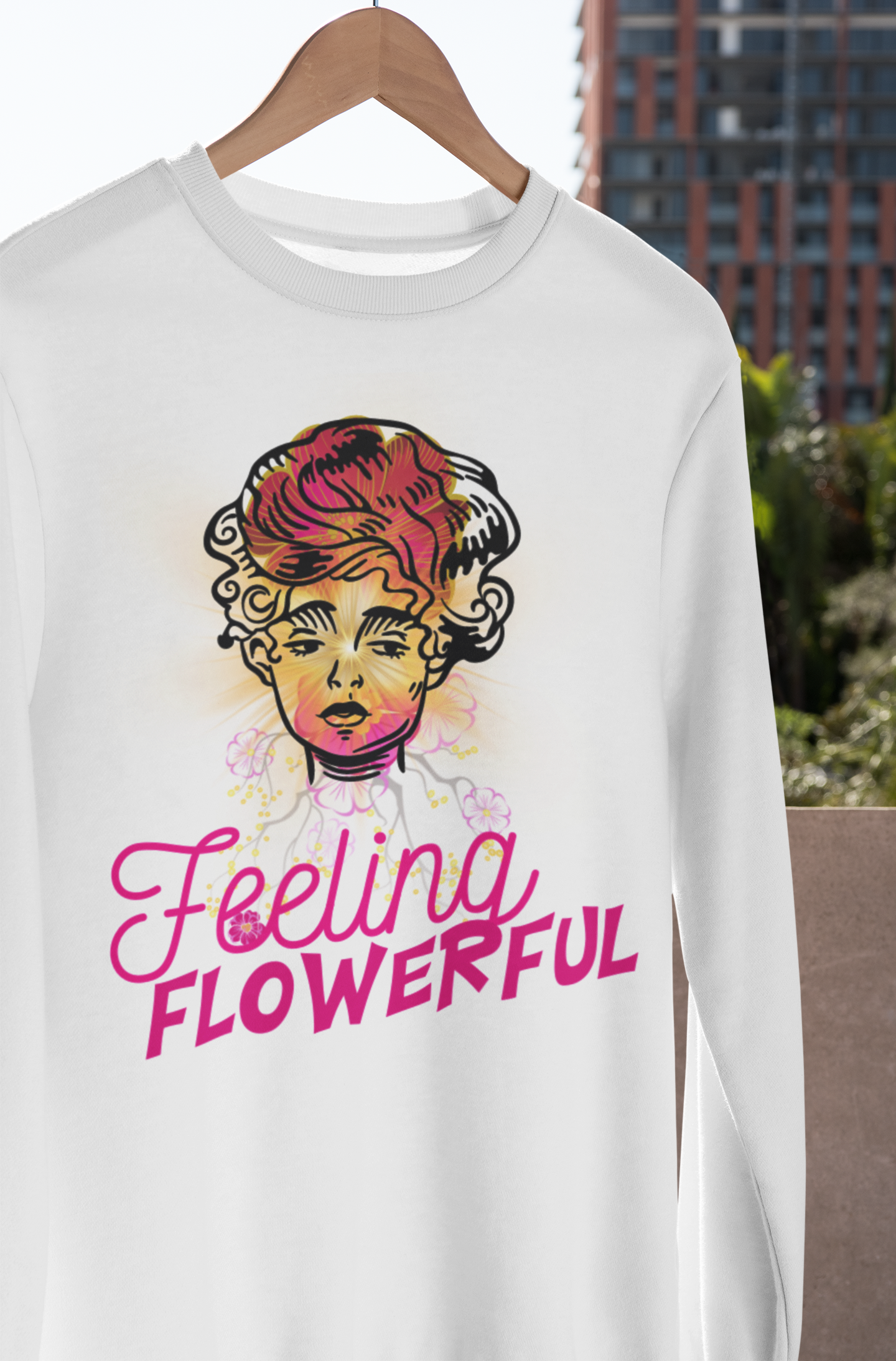 Feeling Flowerful-Unisex Crewneck Sweatshirt- Darlin Primrose™