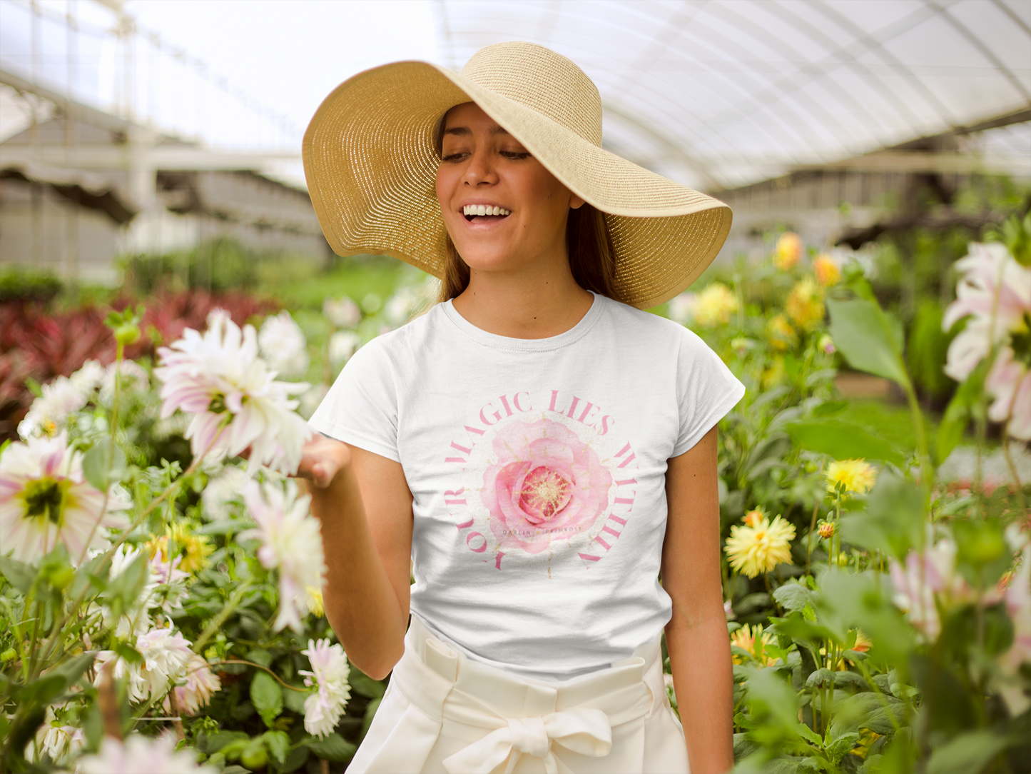 Your MAGIC lies within™- Woman's Softstyle Tee- Darlin Primrose™