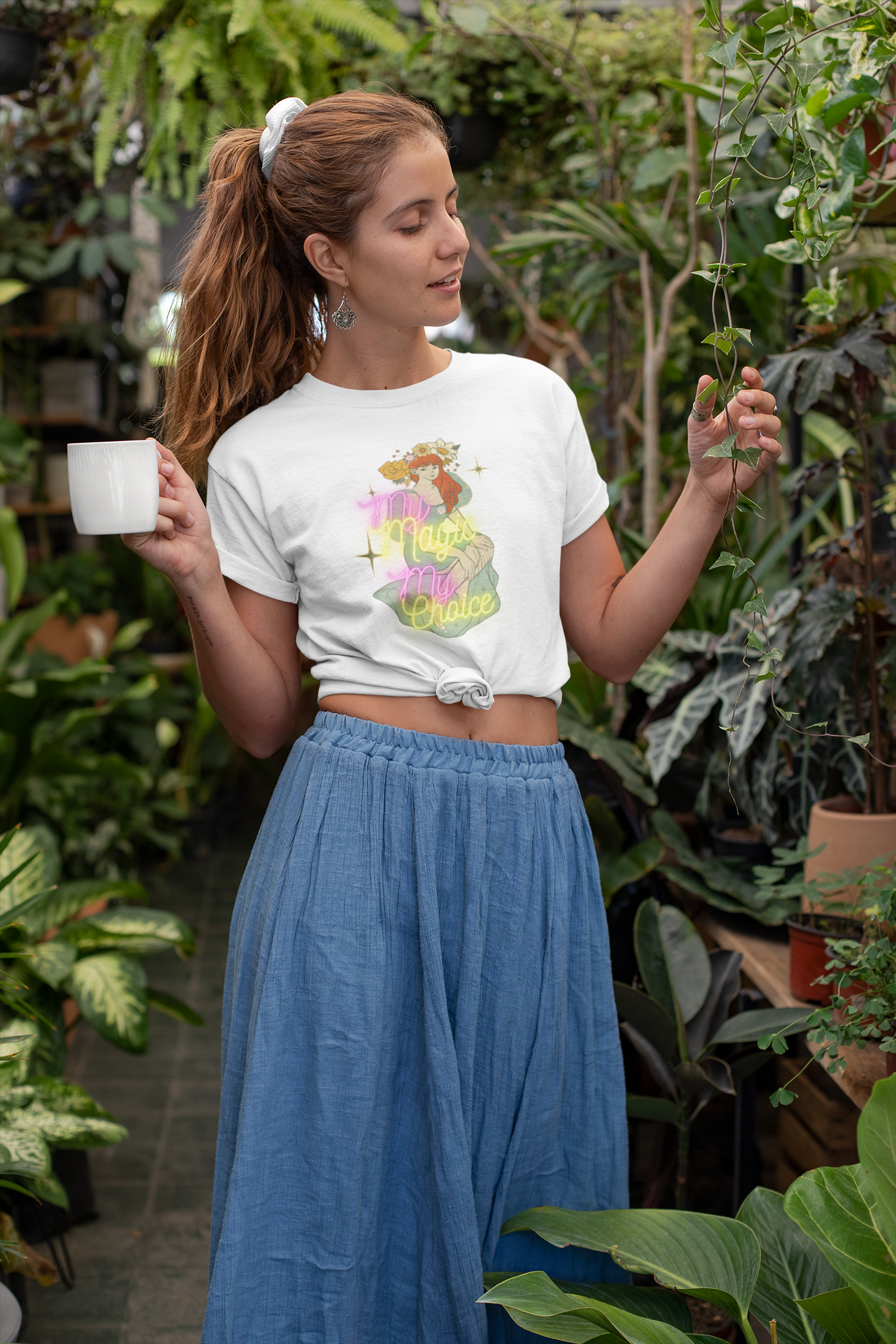 My Magic, My Choice-Goddess-Unisex Short Sleeve Tee-Darlin Primrose™