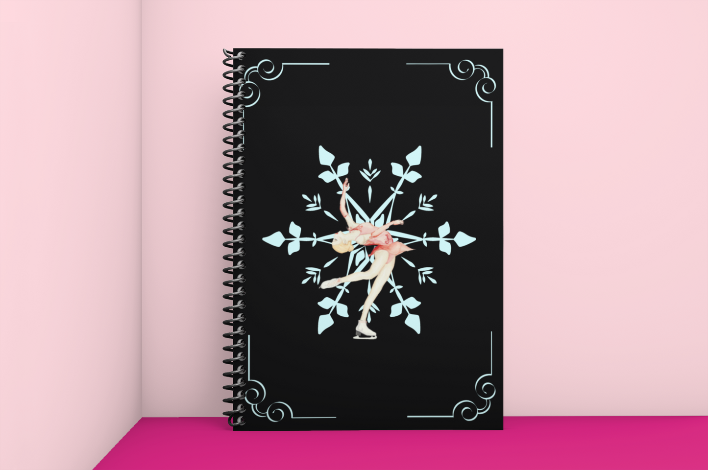 Layback Skater Spiral Notebook