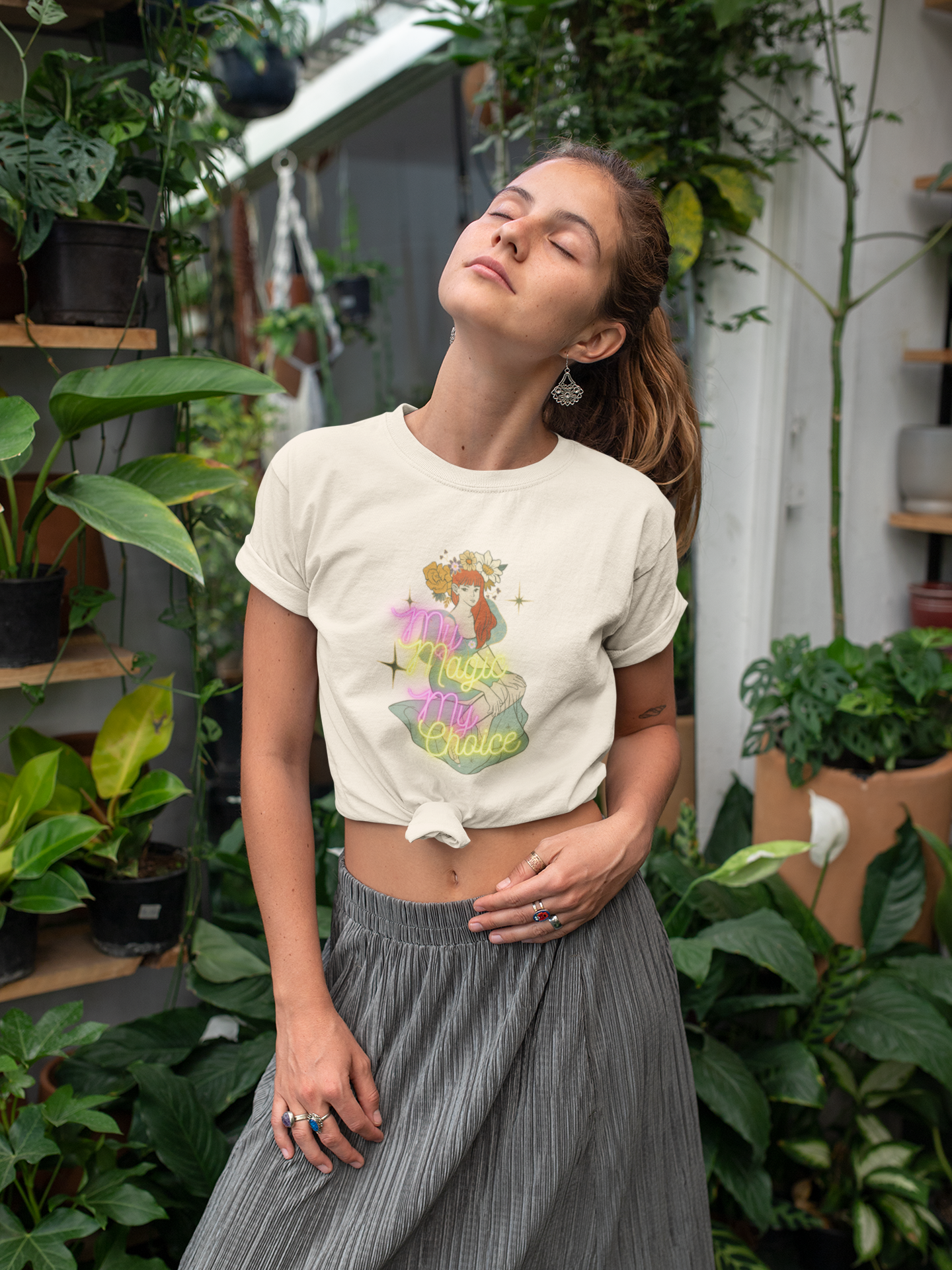 My Magic, My Choice-Goddess-Unisex Short Sleeve Tee-Darlin Primrose™