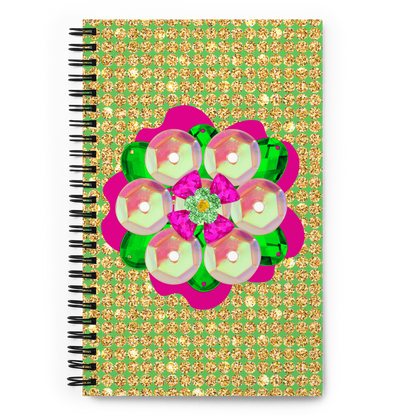 GLITZ FOREVER Spiral notebook - Darlin Primrose™