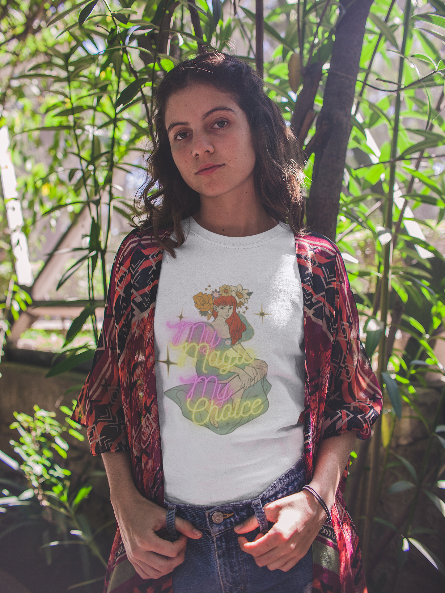 My Magic, My Choice-Goddess-Unisex Short Sleeve Tee-Darlin Primrose™