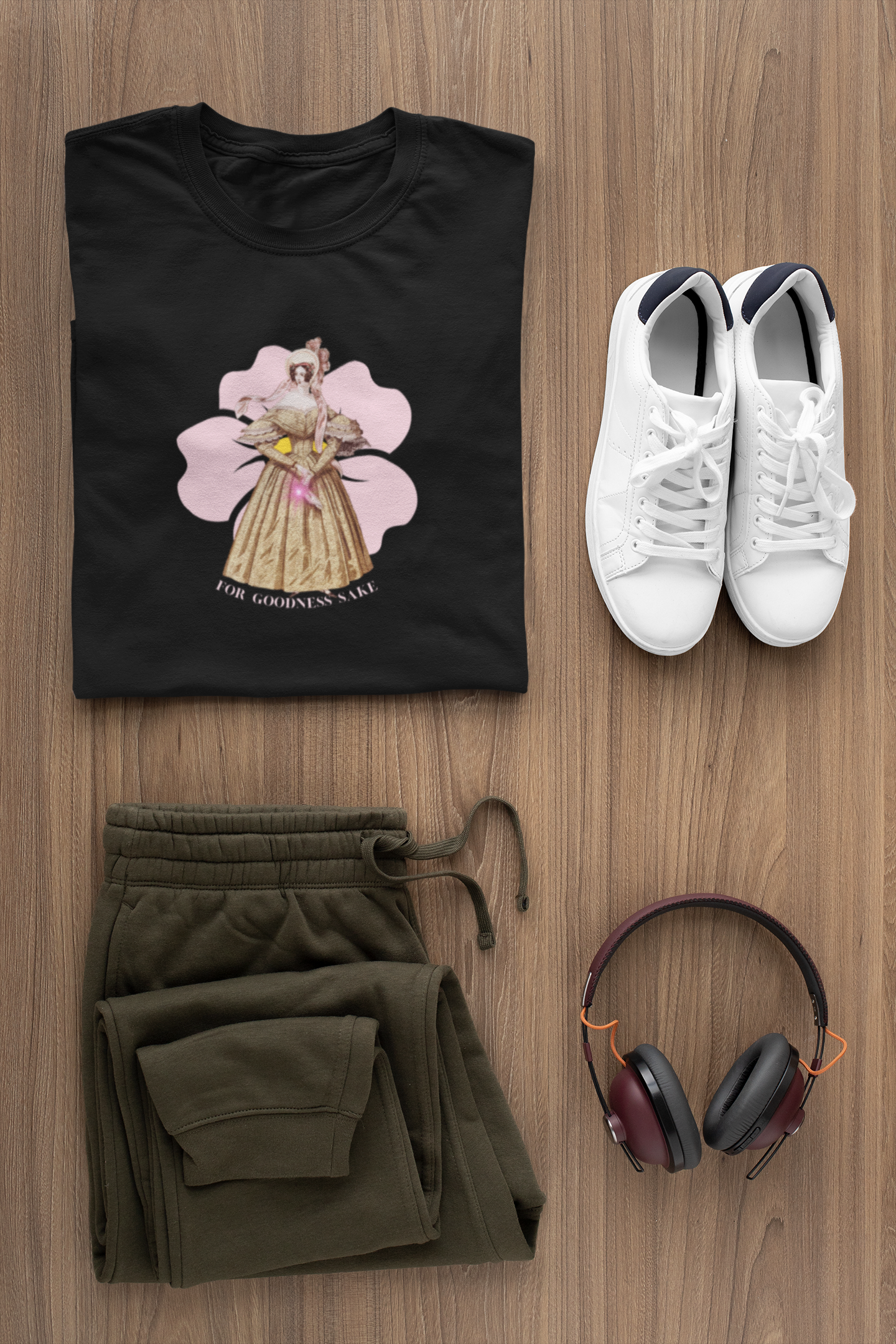 FOR GOODNESS SAKE- Woman's Softstyle Tee- Darlin Primrose™