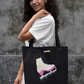 Your SKATE was the icing on the CAKE-Large Tote Bag-Darlin Primrose™