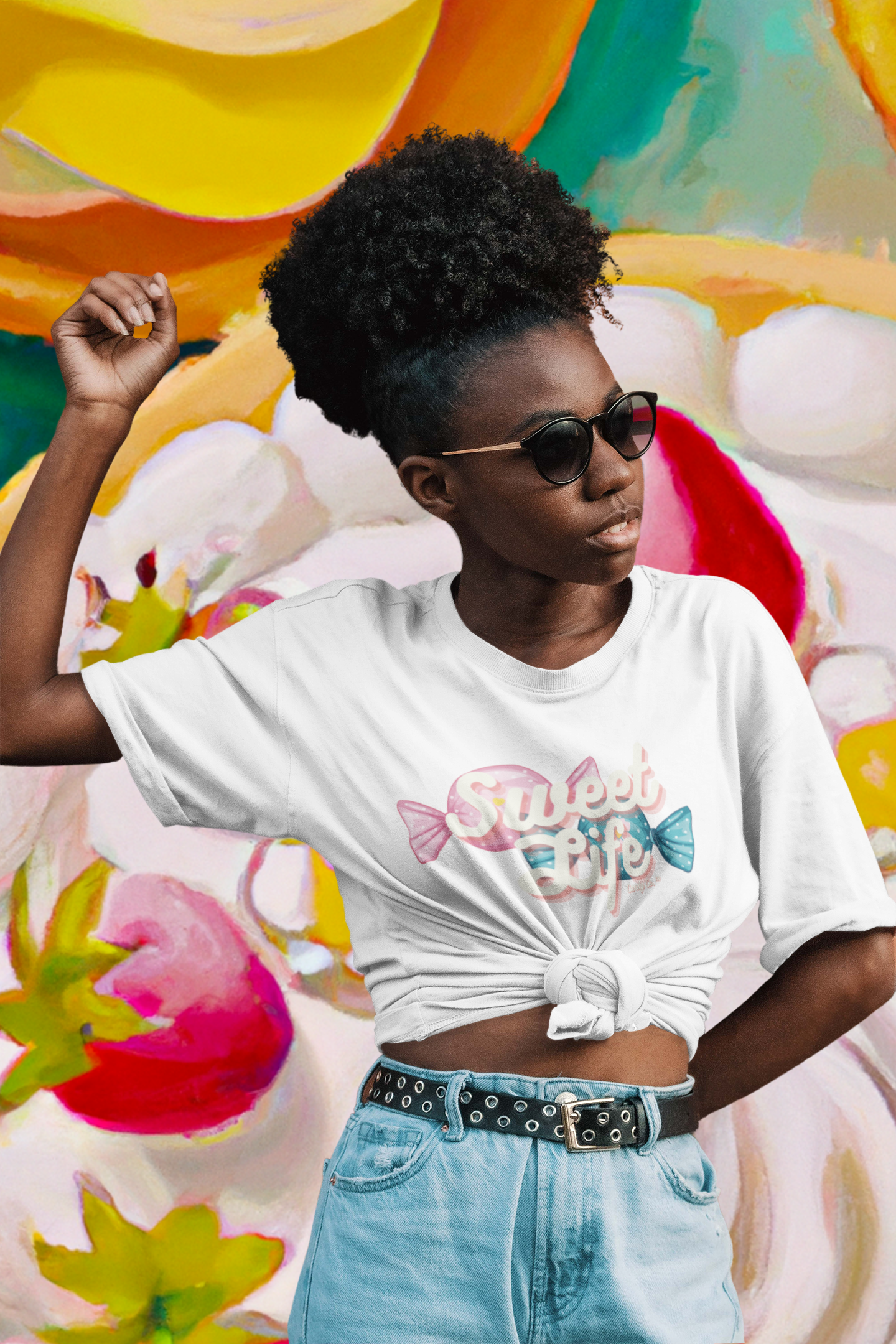 Sweet Life Candy Co™ - Hard & Dandy Unisex Tee - Darlin Primrose