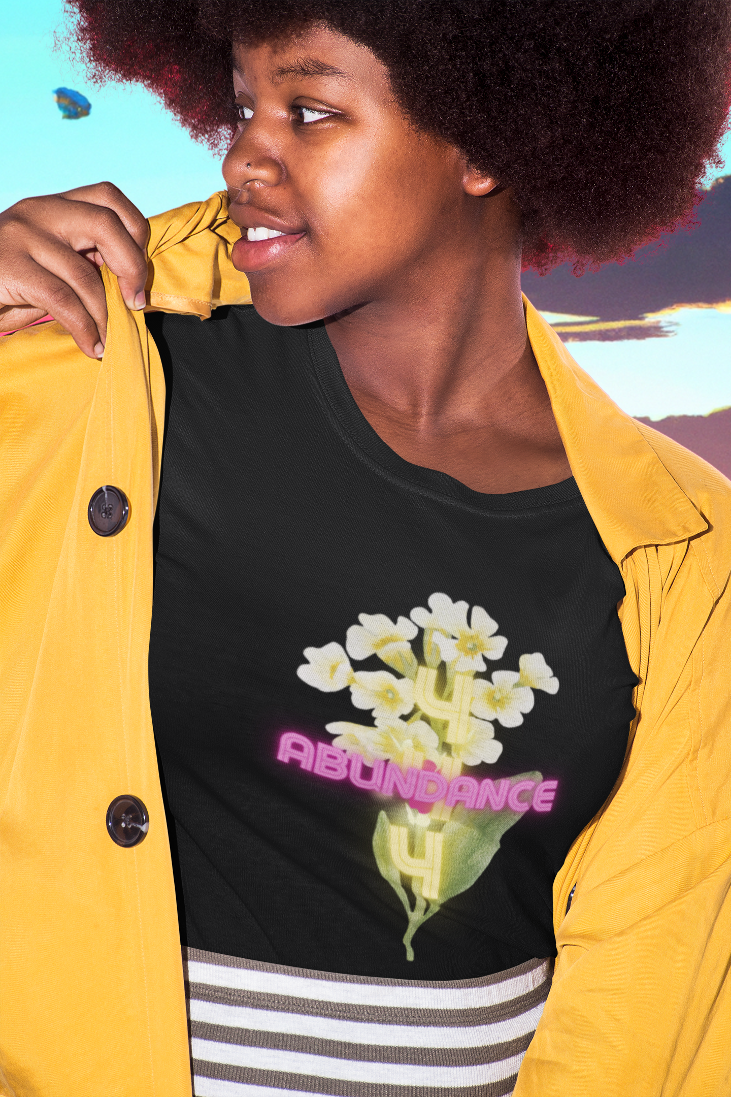 Abundance 444™ Primrose Unisex Jersey Short Sleeve Tee - Darlin Primrose™