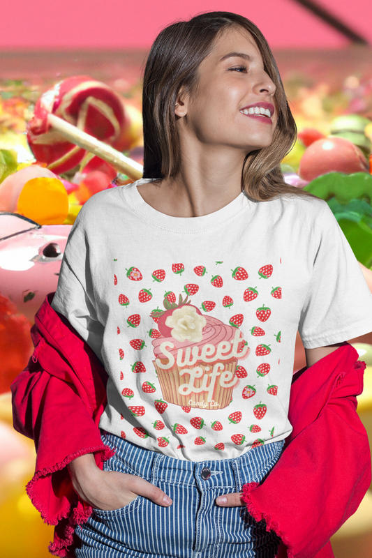 Sweet Life Candy Co™ Strawberry Delicious Unisex Tee - Darlin Primrose™