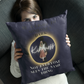 Be a LIGHT to someone's DARK- Square Pillow- Darlin Primrose